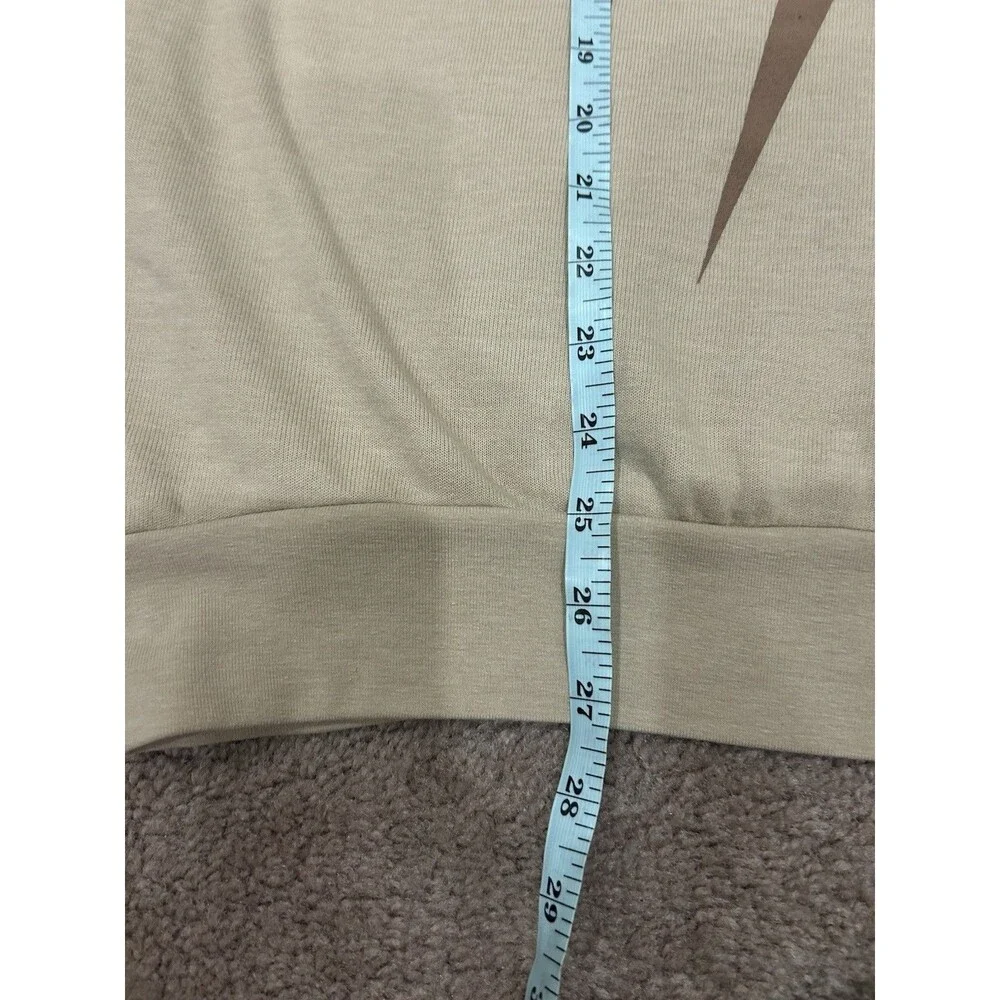 AVIATOR NATION Relaxed Bolt Graphic Crew Neck Long Sleeve Sweatshirt in Sand L - Picture 5 of 7